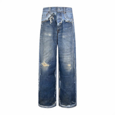 아크네스튜디오 패치 데님 팬츠