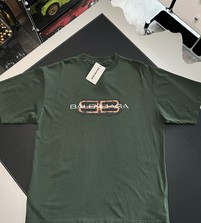 발렌시아가 프린팅 반팔