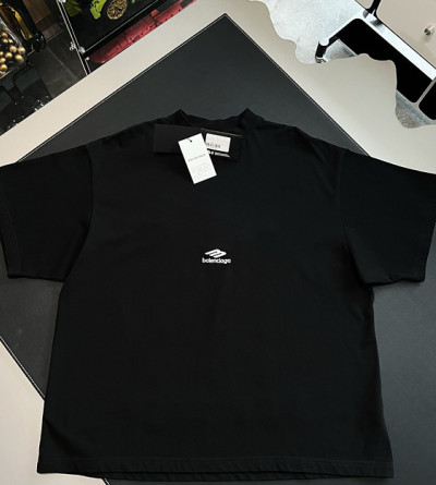 발렌시아가 스몰 로고 반팔