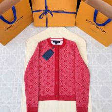 루이비통 자카드 가디건