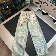 아크네스튜디오 프린팅 데님 팬츠