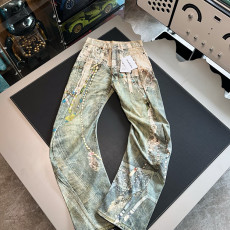 아크네스튜디오 프린팅 데님 팬츠