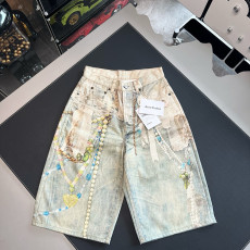 아크네스튜디오 프린팅 데님 팬츠