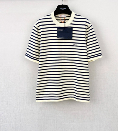 프라다 스트라이프 반팔