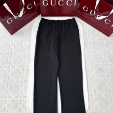 구찌 로고 팬츠