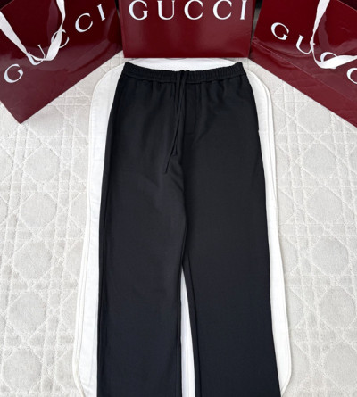 구찌 로고 팬츠