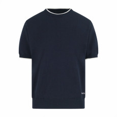 프라다 넥로고 니트 반팔