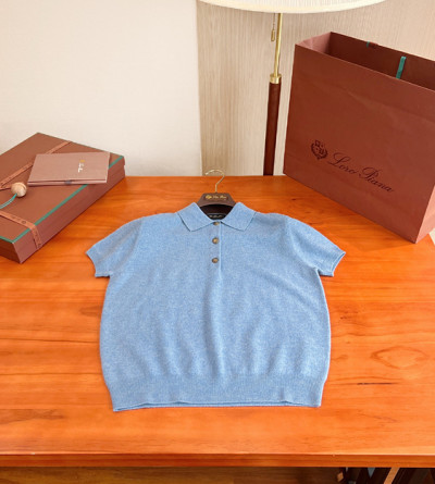 로로피아나 니트 폴로 반팔