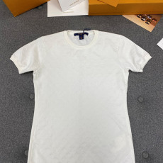 루이비통 자카드 반팔