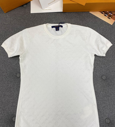 루이비통 자카드 반팔