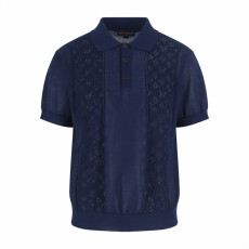 루이비통 자카드 폴로 반팔